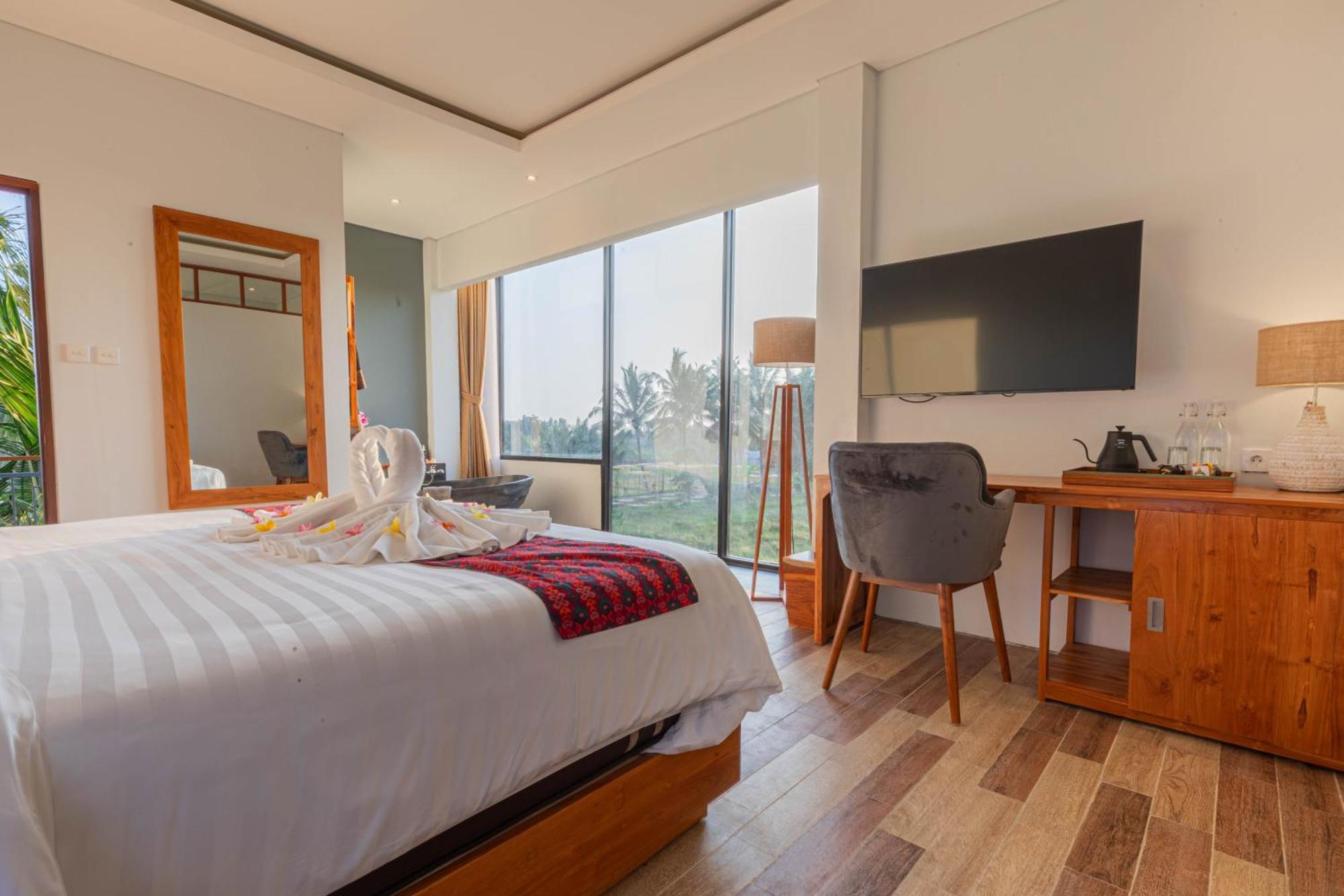 Green Sala Villa Убуд Номер фото