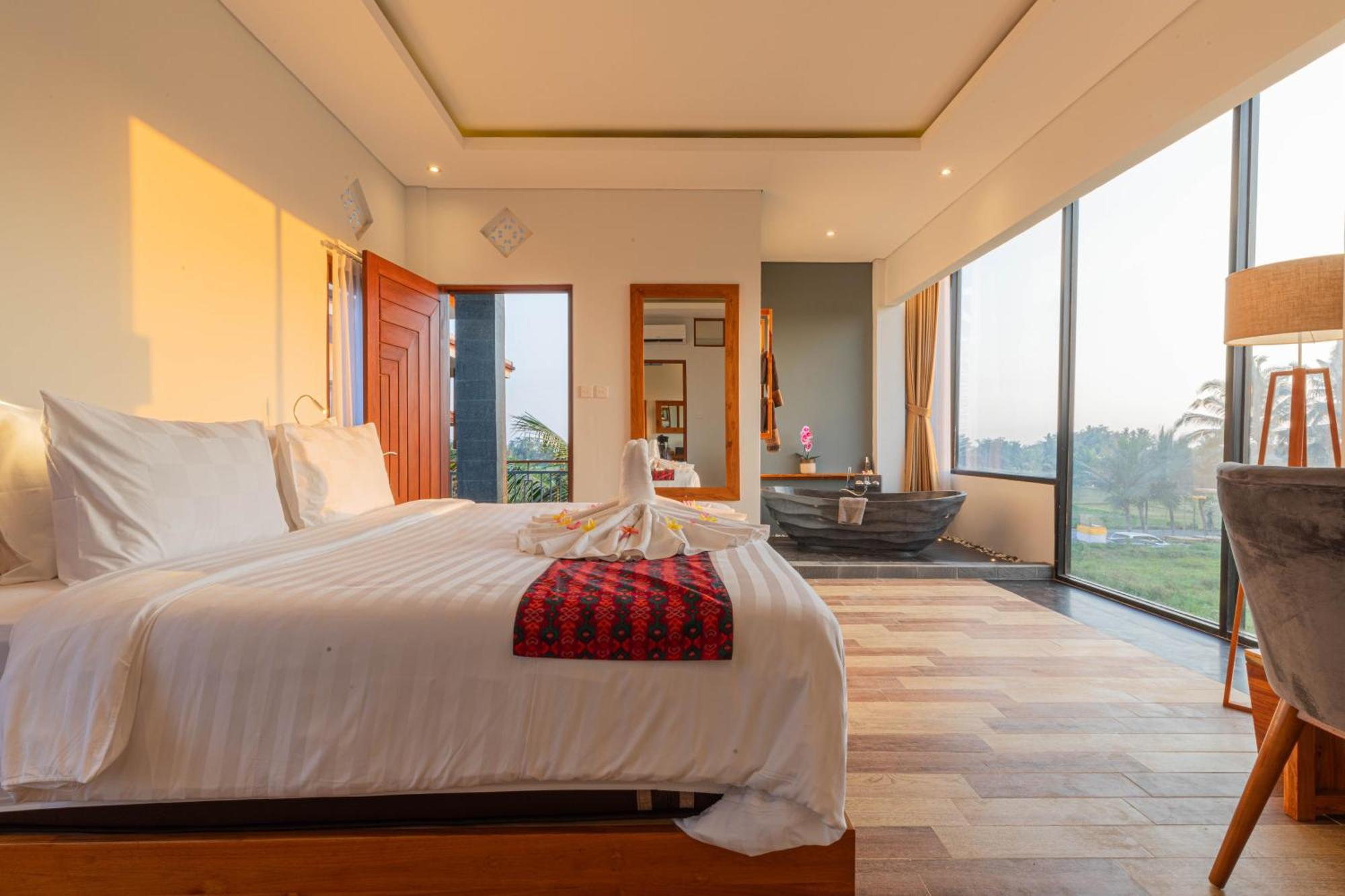 Green Sala Villa Убуд Номер фото